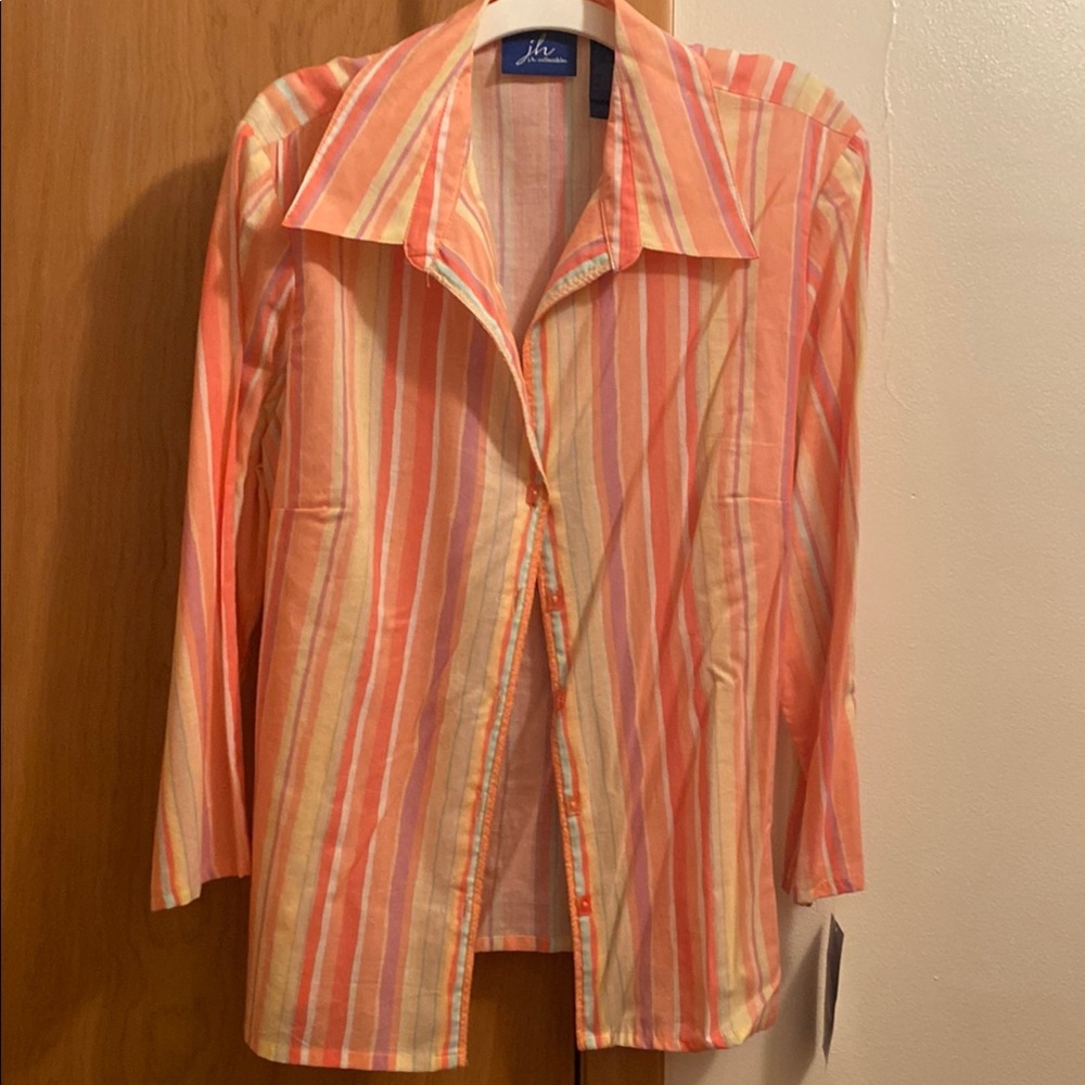 JH Collectibles Multicolor Striped Shirt